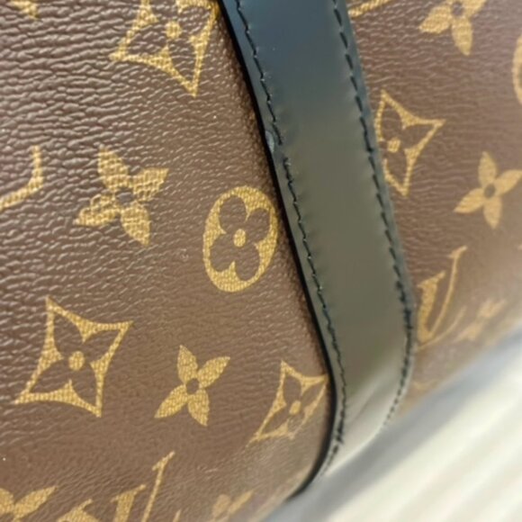 Louis Vuitton Keepall Bandolier Monogram Macassar - Picture 10 of 16